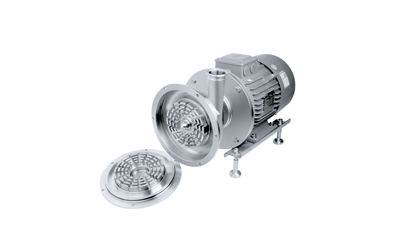 Single-stage emulsification pump for high-shear mixing and homogenization