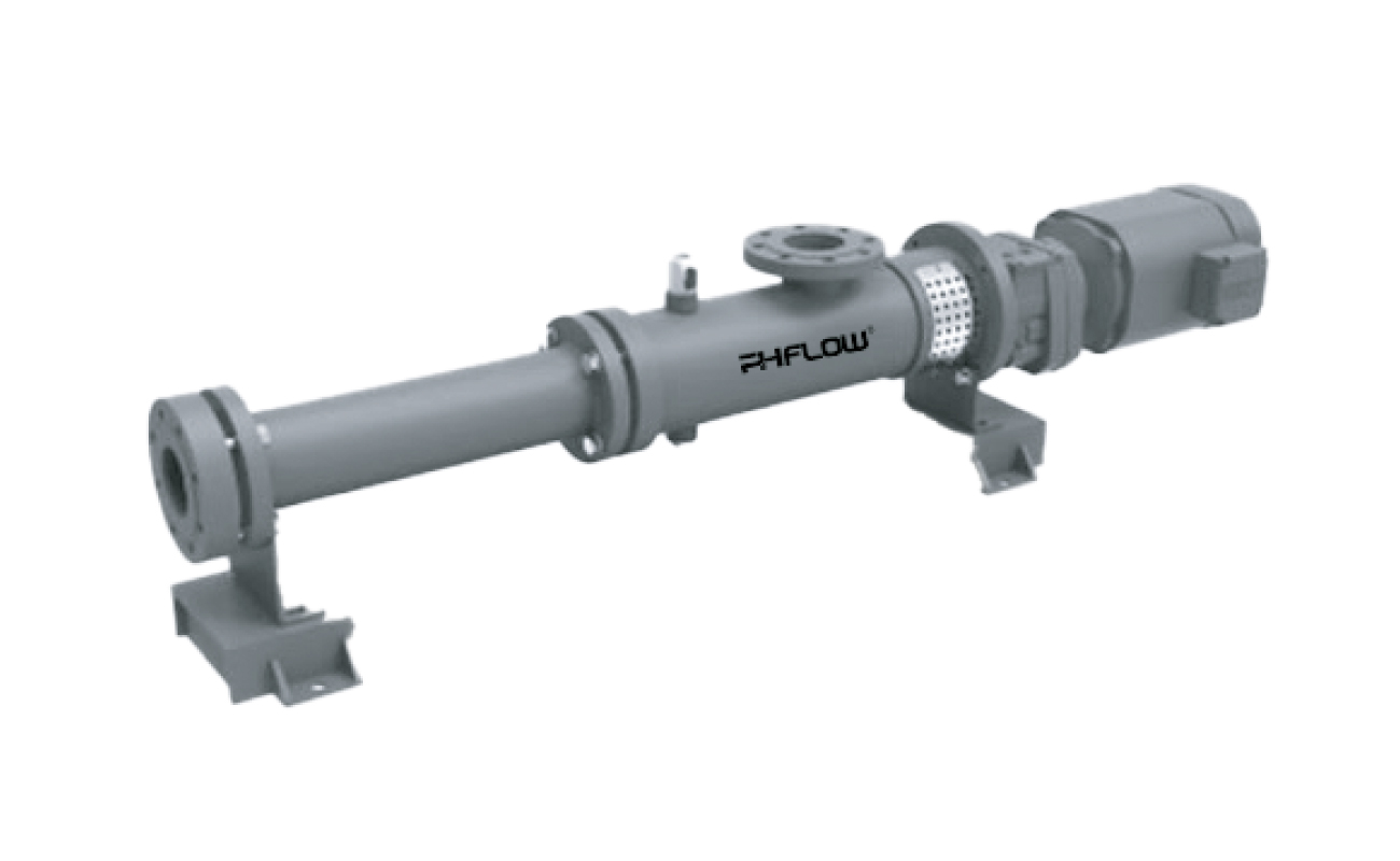 Progressive cavity pump for viscous, abrasive, and shear-sensitive fluids